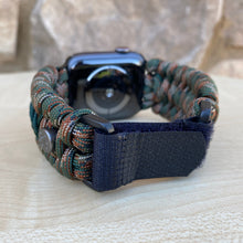 Cargar imagen en el visor de la galería, Paracord Watch Band compatible with Apple Watch  Series 1, 2, 3, 4, 5, 6 &amp; SE (watch not included)
