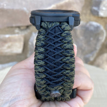 Charger l&#39;image dans la galerie, Paracord Watchband compatible with Garmin Approach, D2, Descent, Enduro, Epix (Gen 2), Fenix, Forerunner 935/955, Instinct, MARQ, Tactix, Quatix (watch not included).
