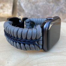 Charger l&#39;image dans la galerie, Paracord Watch Band compatible with Apple Watch  Series 1, 2, 3, 4, 5, 6, 7, 8, 9, Ultra, Ultra 2 &amp; SE (watch not included)
