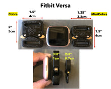 Cargar imagen en el visor de la galería, Paracord Watch Band compatible with Fitbit Versa 1, Versa Lite, Versa 2, Versa 3, Versa 4, Sense, Sense 2 (watch not included).
